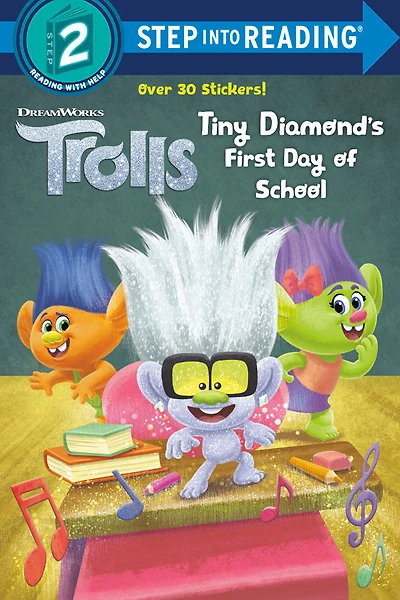 Tiny Diamond's First Day of School (DreamWorks Trolls) - Édition anglaise