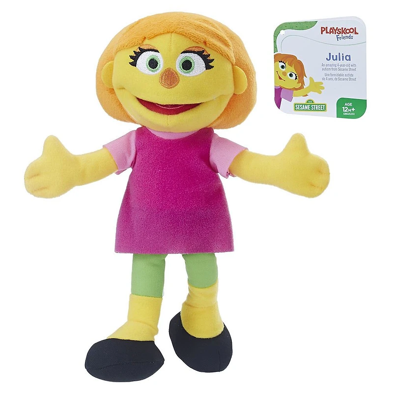 Playskool Friends Sesame Street - Minipeluche Julia