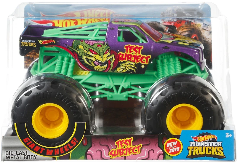 Hot Wheels - Monster Trucks - Véhicule Test Subject