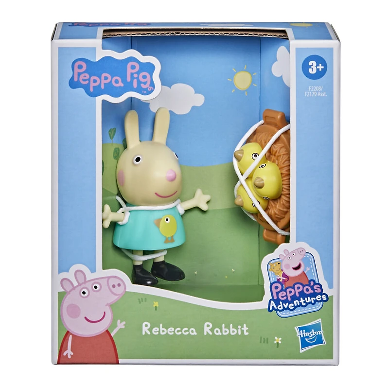 Peppa Pig Peppa's Adventures Peppa's Fun Friends, Rebecca Rabbit Figure