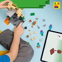 LEGO Minecraft Le Donjon aux Zombies - Jouet de Construction de Jeu de Simulation, Ensemble de Jeu pour Enfants de 8 Ans et Plus - 21587