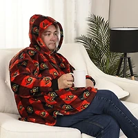 Couverture portable surdimensionnée à capuchon en sherpa des Senateurs d'Ottawa de la LNH taille unique