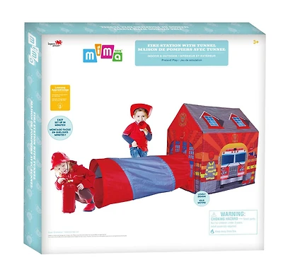 Mima Fire Station with Tunnel