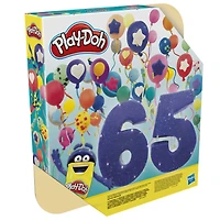 Play-Doh Coffret 65 ans, 65 pots de 28 grammes de pâte à modeler atoxique  - Notre exclusivité