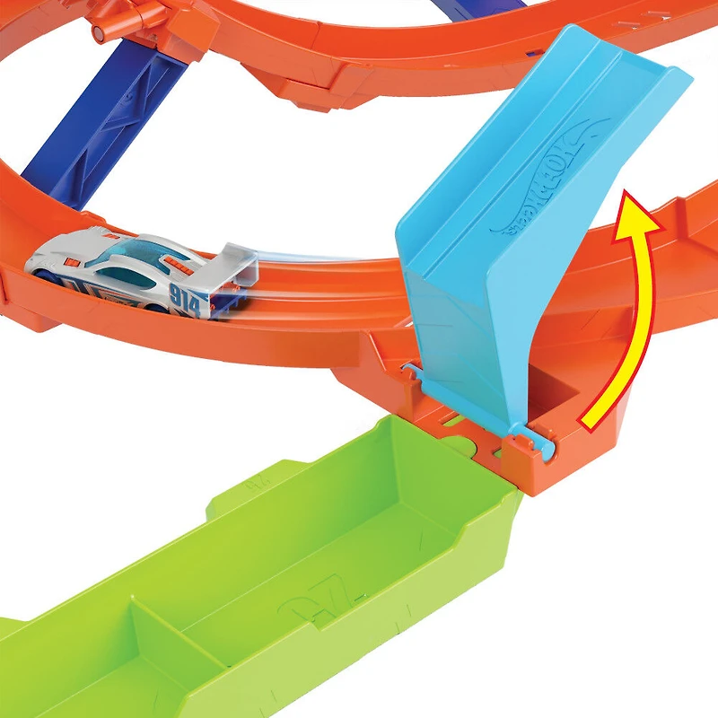 Hot Wheels - Action - Défi Boucle Cyclone, véhicule à l'échelle 1:64