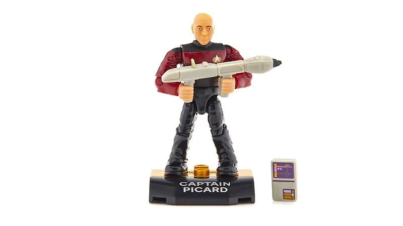 Mega Construx - Héros - Figurine à assembler - Star Trek - Capitaine Picard