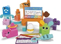 MEGA BLOKS Fisher Price Musical Farm Band Sensory Block Toy (45 Pieces)