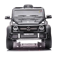 Kidsvip 12V Mercedes 6X6 W/ Rc- Black - Édition anglaise