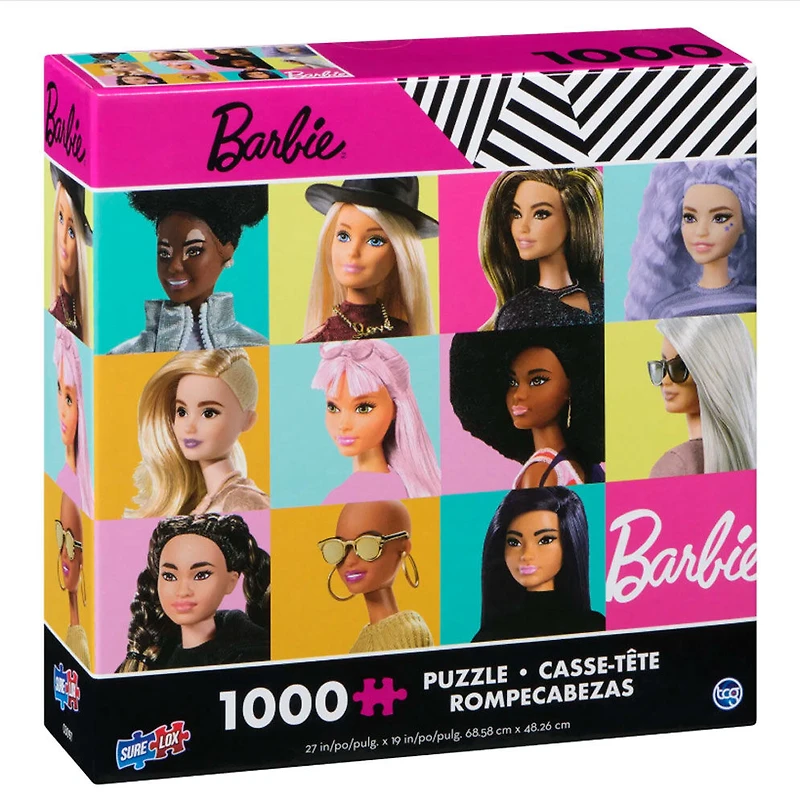 Sure-Lox Barbie 1000pc Puzzle