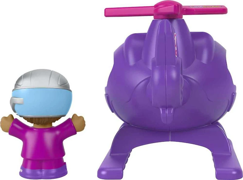 Fisher-Price Little People Barbie Hélicoptère, figurine