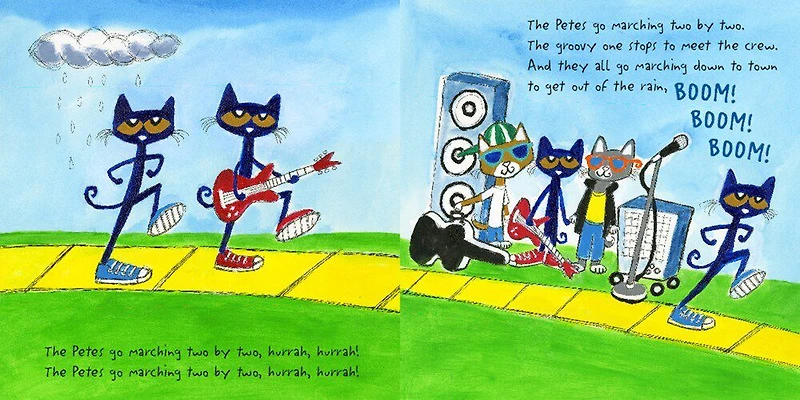Pete the Cat: The Petes Go Marching - Édition anglaise