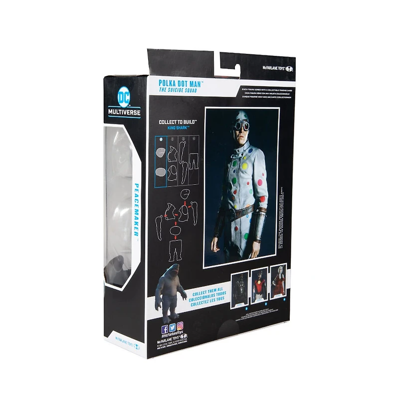 DC Universe - The Suicide Squad Movie: Polka Dot Man (Build A King Shark)