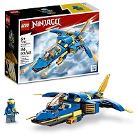 LEGO NINJAGO L'avion de foudre de Jay EVO 71784 Ensemble de jeu de construction (146 pièces)