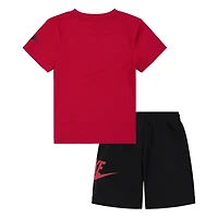Ensembles de Shorts Nike - Noir et Rouge