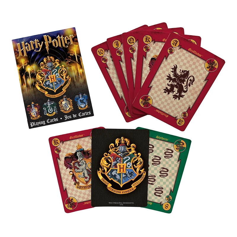 Harry Potter Crests Playing Cards
