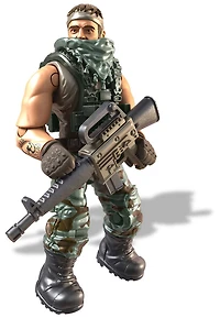 Mega Construx - Call Of Duty - Lieutenant Général Shepherd - Frank Woods Micro Figurine Articulée