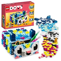LEGO DOTS Creative Animal Drawer 41805 DIY Craft Kit (643 Pieces)