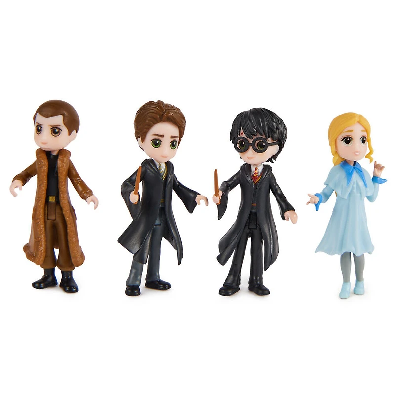 Wizarding World Harry Potter, Magical Minis Triwizard Champions Gift Set with 4 Figures and Goblet of Fire Accessory