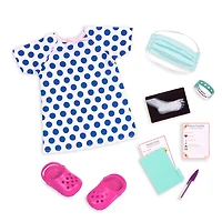 Martha, Our Generation, Poupée hospitalisée articulée de 18 po