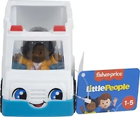 Fisher-Price Little People Ambulance, véhicule à pousser