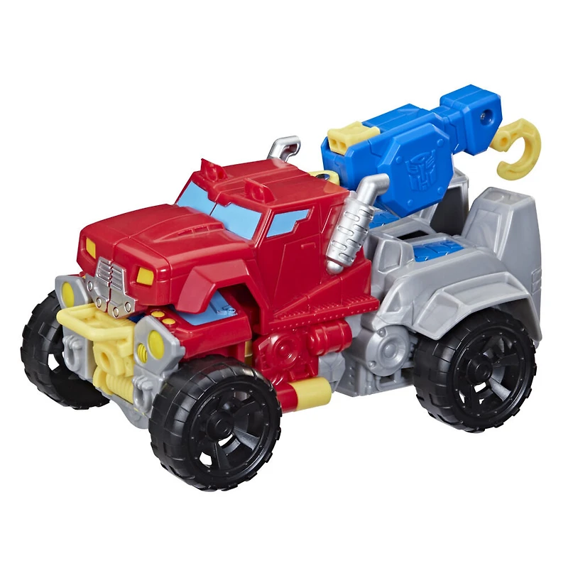 Transformers Rescue Bots Academy, robot convertible de collection Optimus Prime