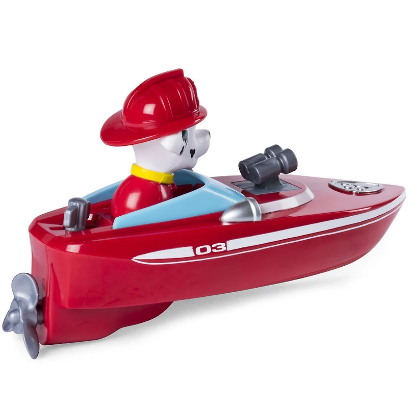 Paw Patrol - Bath Paddling Pup Boat - Marshall