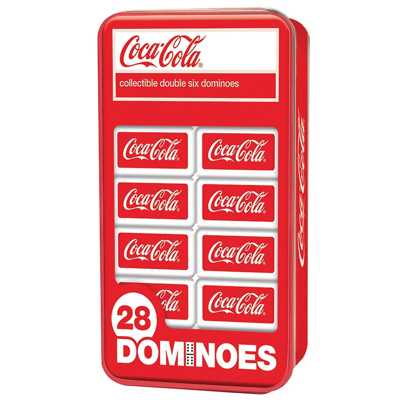 Masterpieces Puzzle Company Coca-Cola Double-Six Dominoes - Édition anglaise