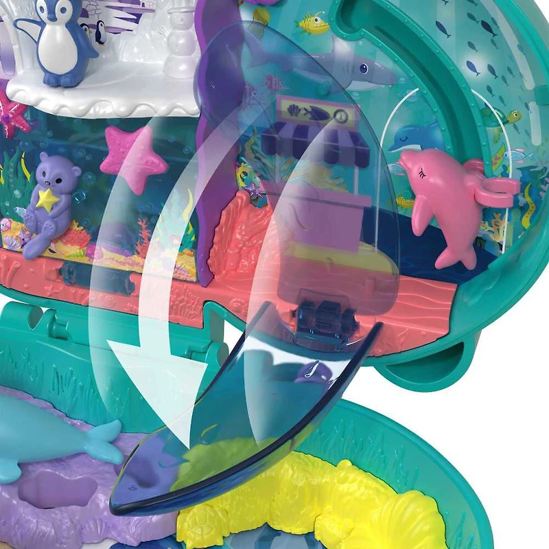 Polly Pocket - Coffret - Aquarium de la Loutre