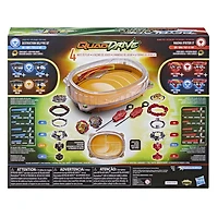 Beyblade Burst QuadDrive Set de combat Cosmic Vector, avec arène Beystadium