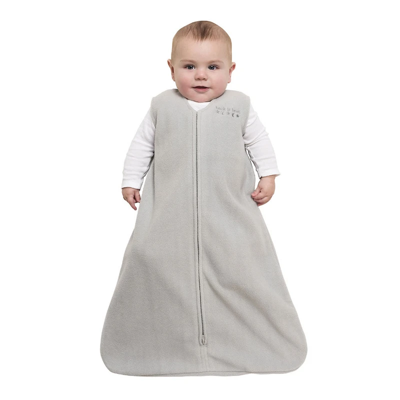 HALO SleepSack Wearable Blanket - Micro-Fleece - Gray  Medium 6-12 Months