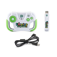 LeapFrog LeapLand Adventures Learning TV Video Game- French Edition, Wireless Controller with Plug-and Play HDMI game stick