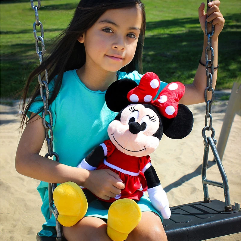 Disney - Peluche Minnie Mouse - Rouge - Moyen