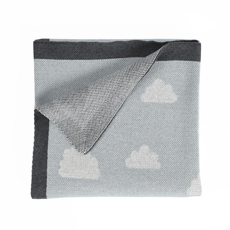 Couverture pour bébé en coton, des nuages