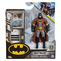 DC Comics, Batman Action Figure with 2 Mystery Accessories, 4-inch