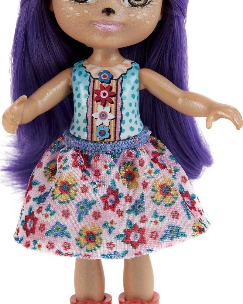 Enchantimals-Soeurs Danessa et Danetta Biche et 2 figurines animales - Notre exclusivité