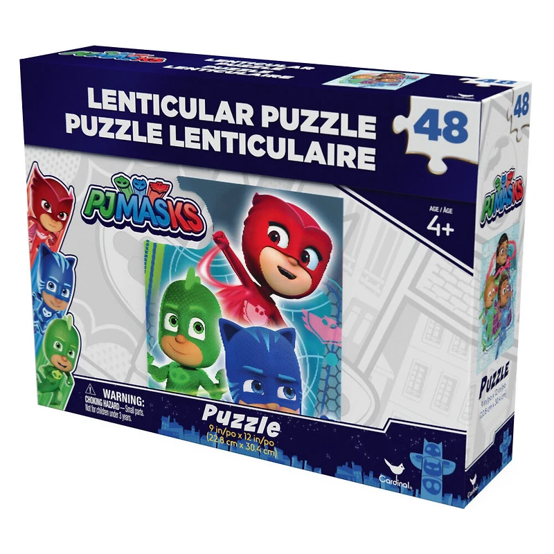 Puzzle lenticulaire (3-D) PJ Masks