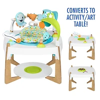 ExerSaucer Gleeful Sea 2-in-1 Activity & Art Table