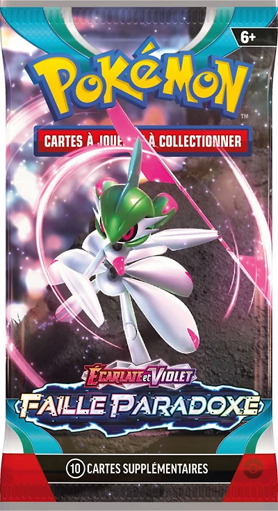 Booster et protège-cartes Pokémon - É et V 4 " Faille Paradoxe