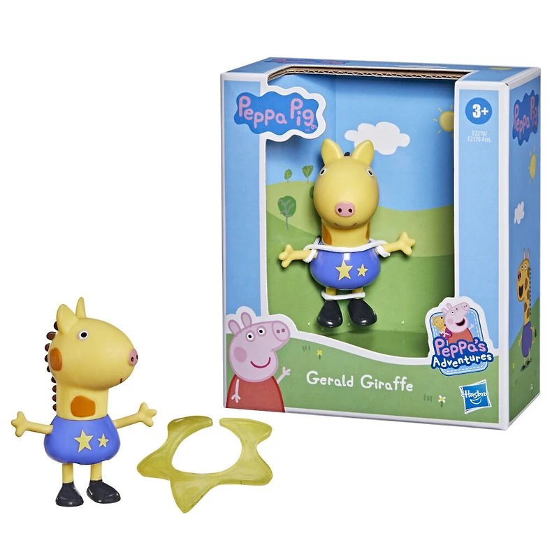 Peppa Pig Peppa's Adventures assortiment figurines Peppa et ses amis, jouet préscolaire