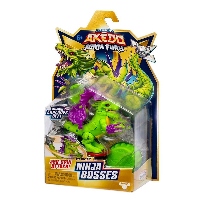 Akedo S7 W1 Ninja Bosses Griffe De Venin