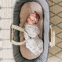 Red Rover - Cotton Muslin Swaddle Single - Little Unicorns