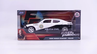 Fast & Furious 1:24 2006 Dodge Charger, Fast 5, Police Car