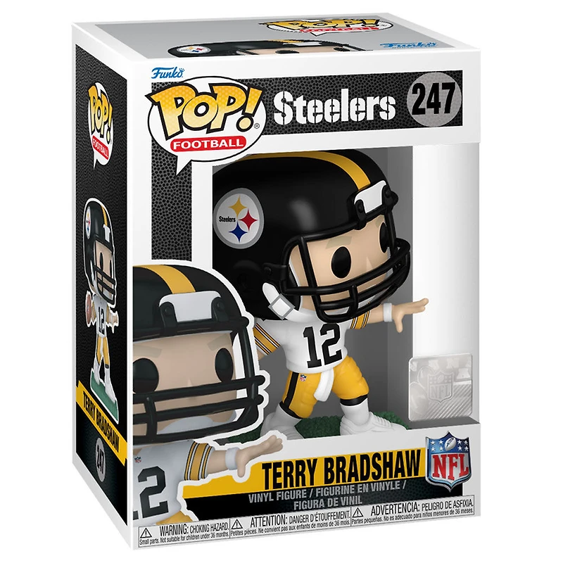 Funko Pop! NFL: Pittsburgh Steelers - Terry Bradshaw Figurine En Vinyle