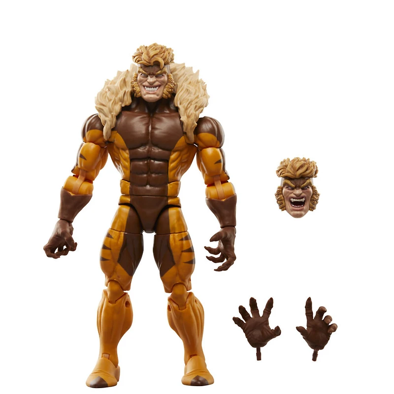 Marvel Legends Series, Logan contre Sabretooth, figurines Wolverine