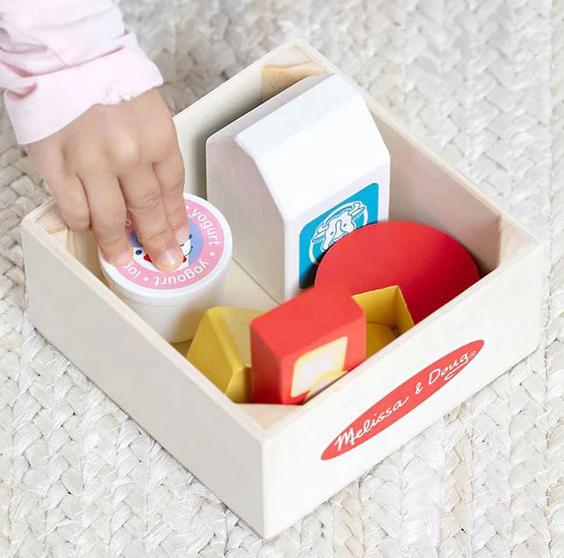 Melissa and Doug - Groupes d'aliments en bois PlaySet