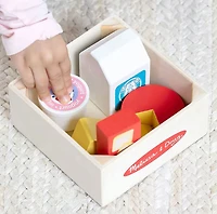 Melissa and Doug - Groupes d'aliments en bois PlaySet