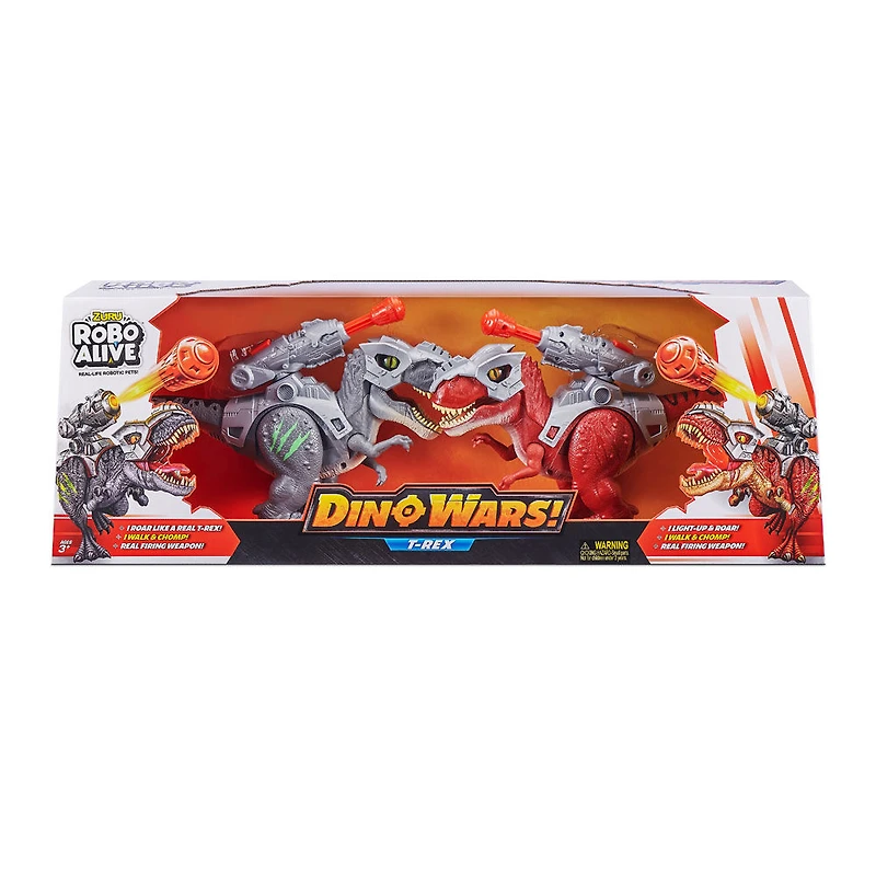 Zuru Robo Alive Dino Wars T-Rex Dinosaur Toy