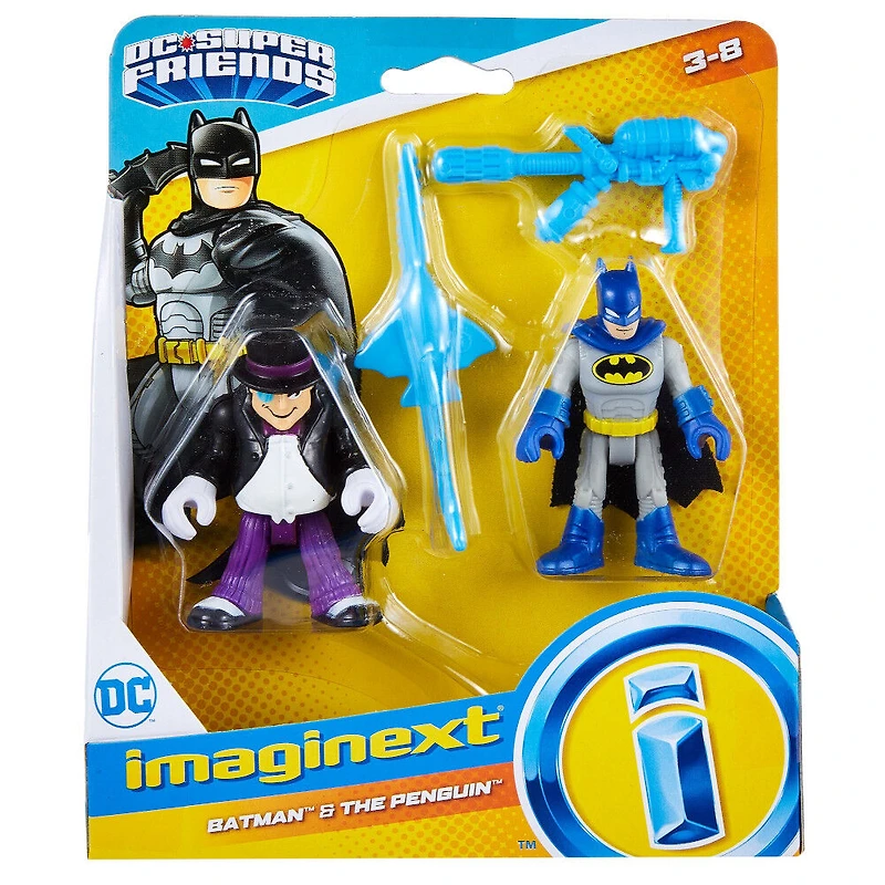 Imaginext - DC Super Friends - Batman et Le Pingouin - Édition anglaise