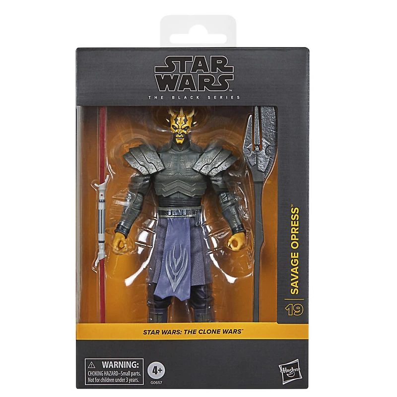Star Wars The Black Series, figurine de collection deluxe Savage Opress de 15 cm, Star Wars : La Guerre des Clones