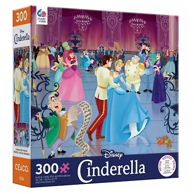 300 pièces casse-tête cinderella disney ceaco